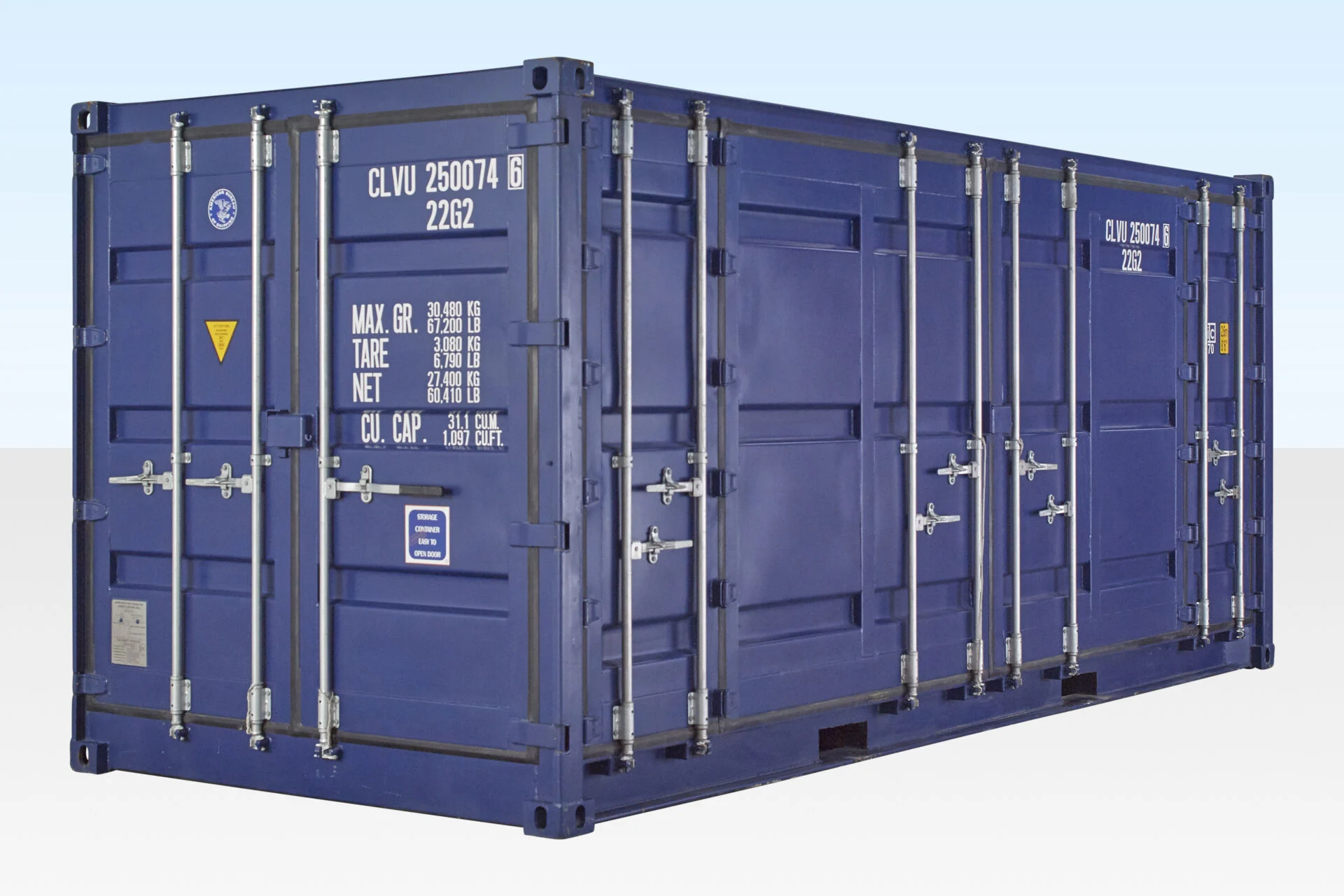 20ft x 8ft High Cube (9′ 6″ high) Container - Image 2
