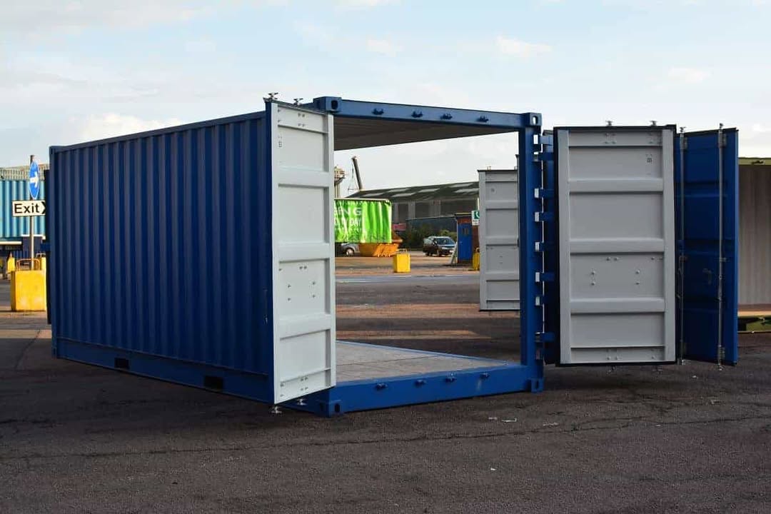 6/20ft Open-Sided Shipping Container
