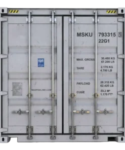 Alternative view of 20ft Shipping Container