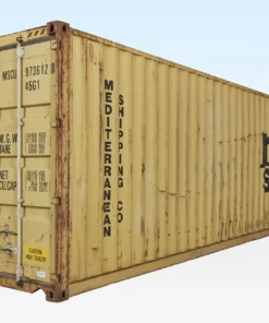 Used 40ft x 8ft Shipping Container – High-Cube