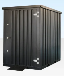 New Flat Pack Metal Garden Store - Image 4