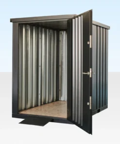 New Flat Pack Metal Garden Store - Image 5
