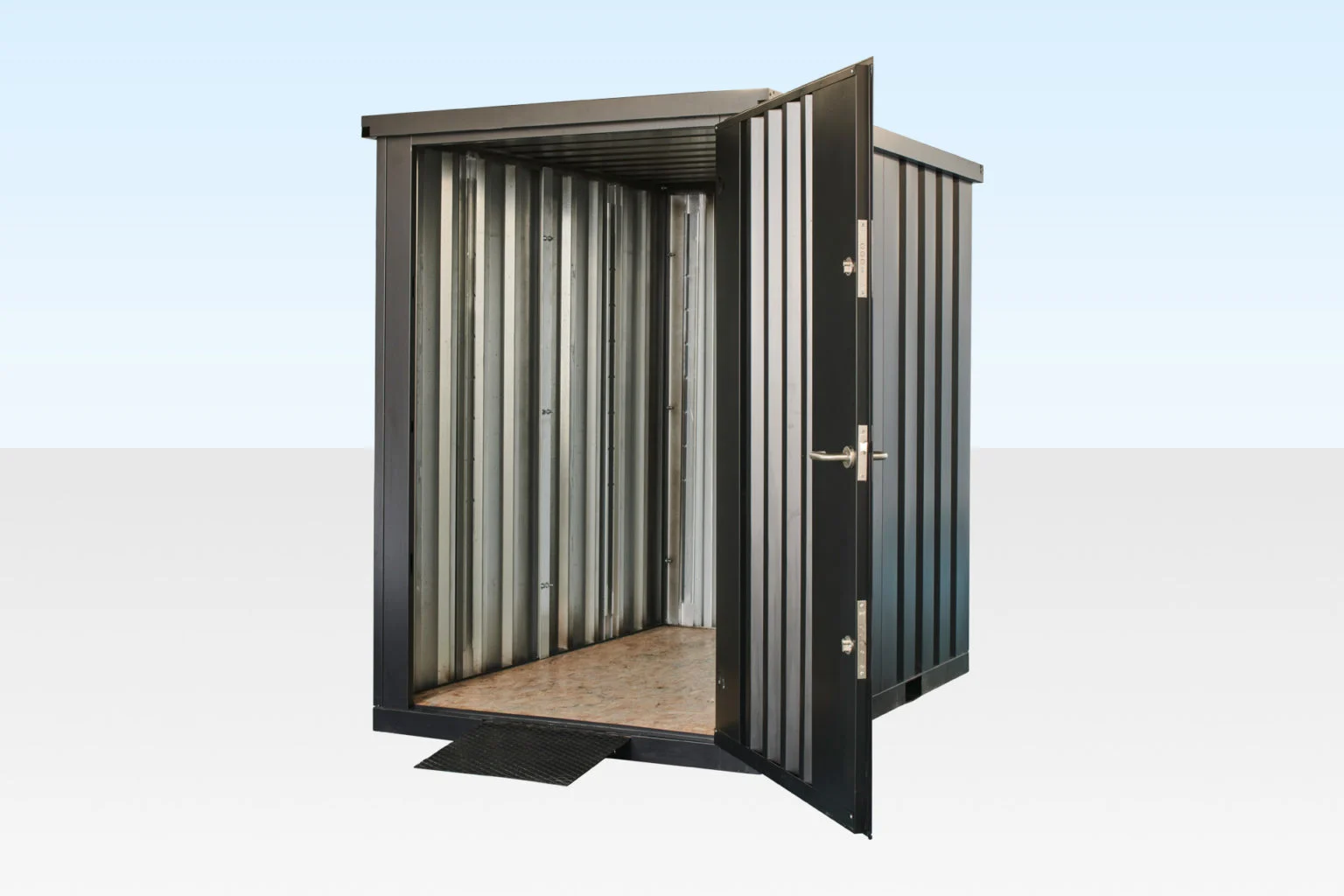 New Flat Pack Metal Garden Store - Image 5