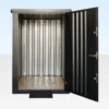 New Flat Pack Metal Garden Store