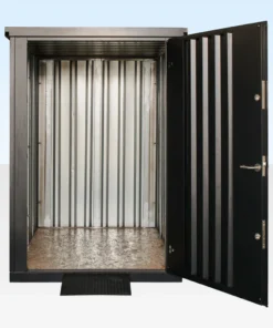 New Flat Pack Metal Garden Store