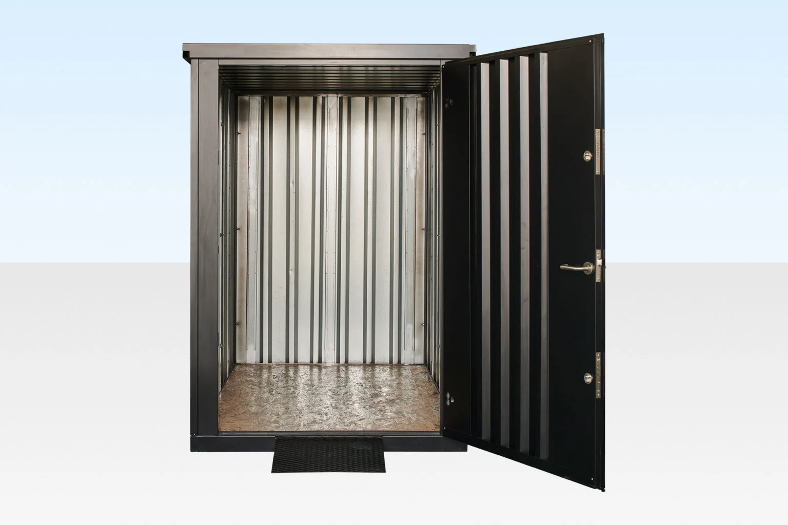 New Flat Pack Metal Garden Store