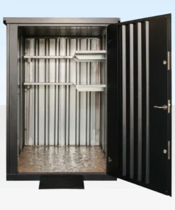 New Flat Pack Metal Garden Store - Image 2