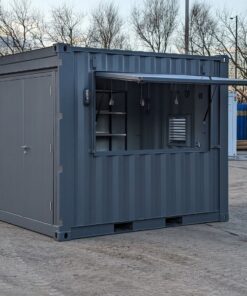 3M/10FT Shipping Container Kiosk