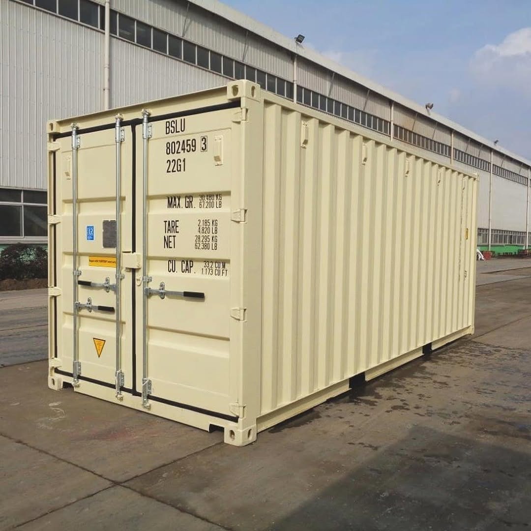 Grey 20ft Shipping Container