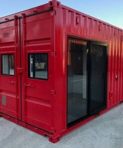 6M OFFICE CONVERTED CONTROL ROOM CONTAINER