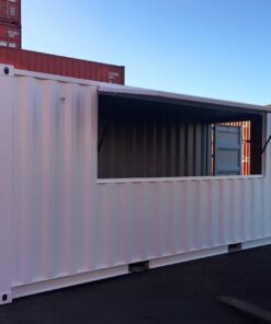 Converted Shipping Container Kiosk