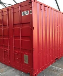 20ft Red Shipping Container