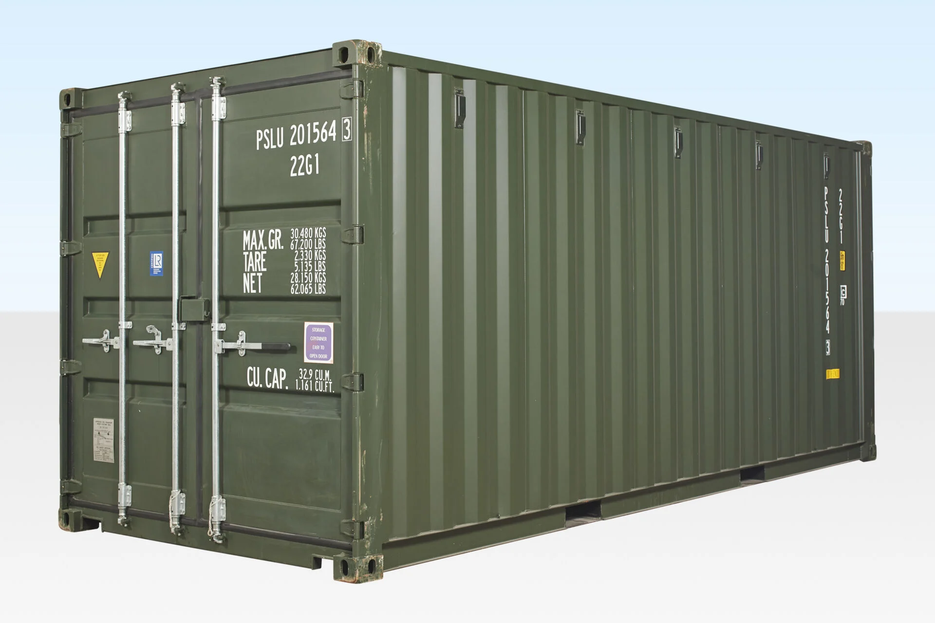20ft x 8ft Tunnel Container (Double End Door) One Trip - Image 2