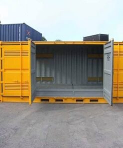 Yellow Shipping Container