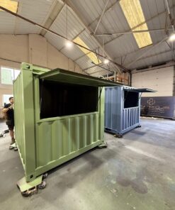 10ft Pop-Up Shipping Container Kiosk