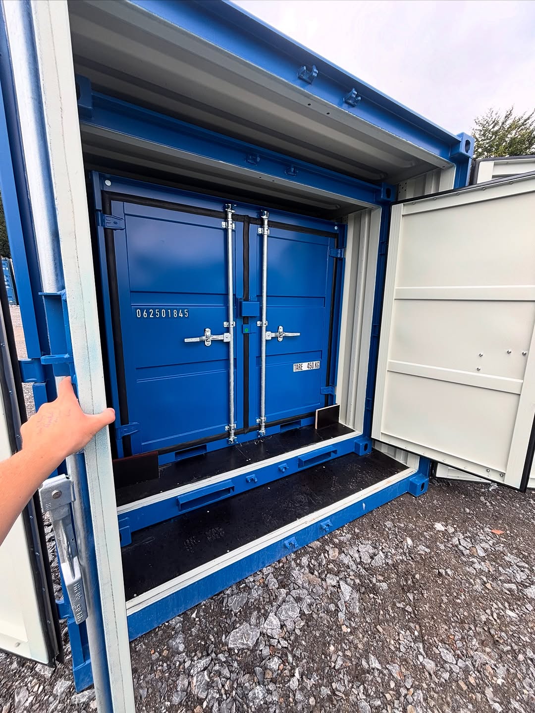 Double-Walled Secure Storage Container