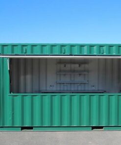 Converted Shipping Container Kiosk
