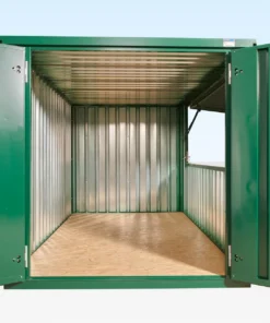 3m XL Flat Pack Kiosk (RAL6005) - Image 3