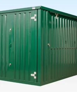 3m XL Flat Pack Kiosk (RAL6005) - Image 4