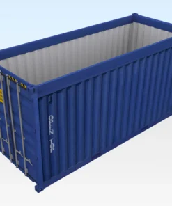 20ft X 8ft Used Shipping Container – Open-Top
