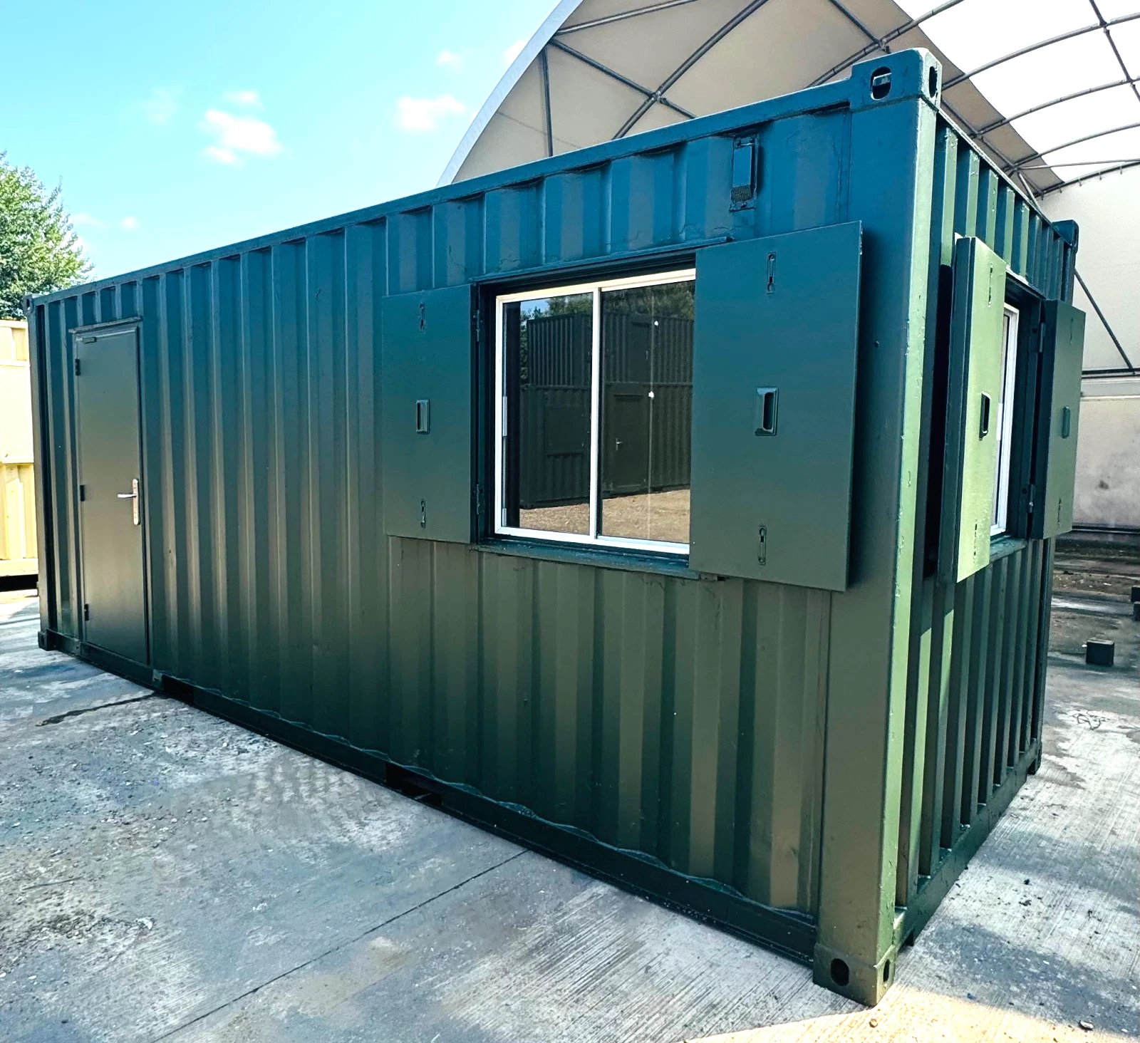20ft x 8ft Container Site Office / Canteen