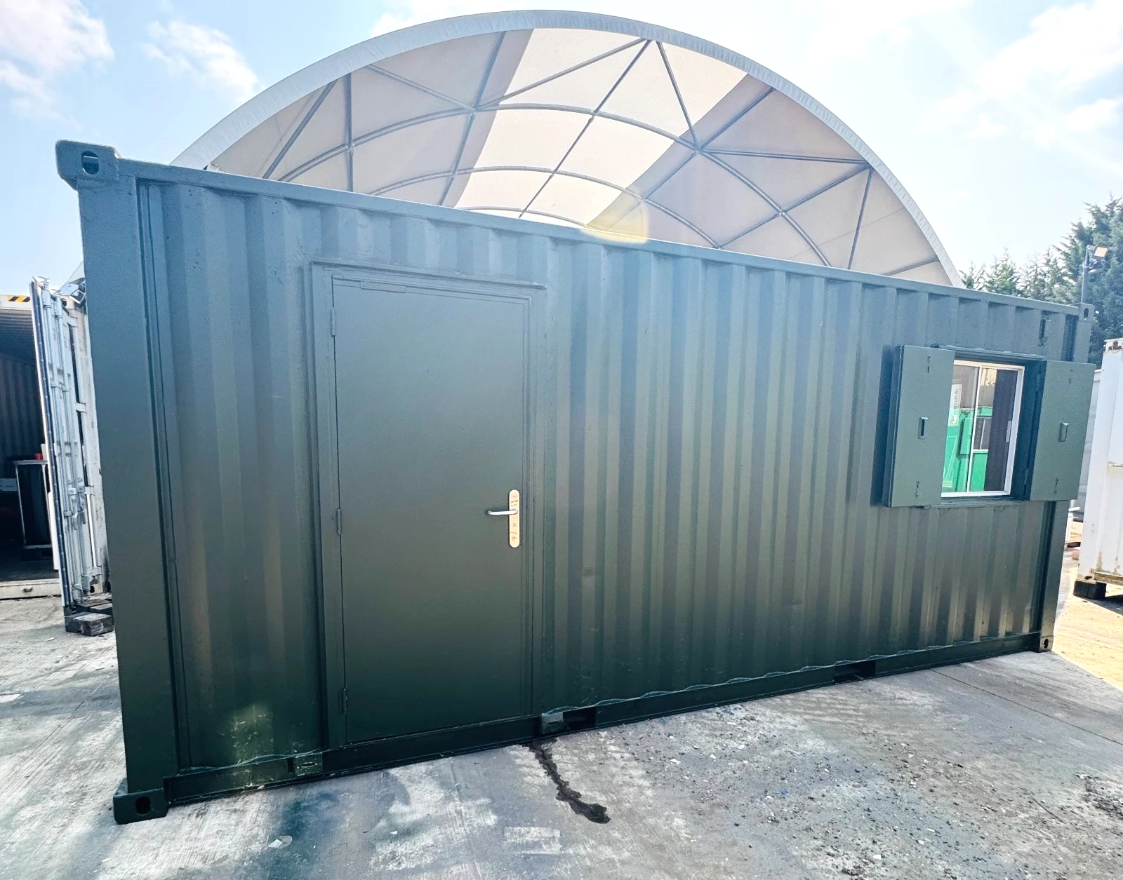 20ft x 8ft Container Site Office / Canteen - Image 5