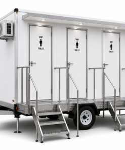 Alternative view of 3-Door VIP Toilet