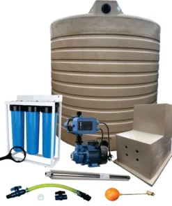 5000l Water tank Combo & 0.37kw Econo Peripheral Water Pump - Image 4