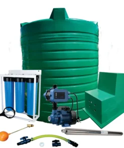 5000l Water tank Combo & 0.37kw Econo Peripheral Water Pump