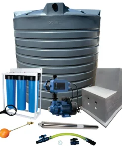 5000l Water tank Combo & 0.37kw Econo Peripheral Water Pump - Image 3