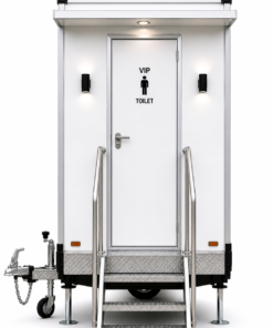 Alternative view of Heavy-Duty Portable Toilet Single VIP Units