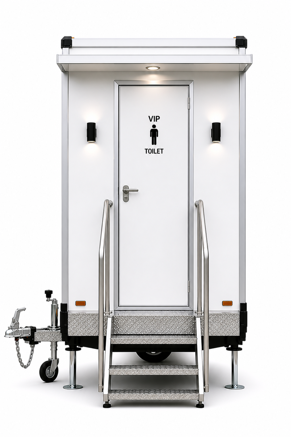 Heavy-Duty Portable Toilet Single VIP Units - Image 2